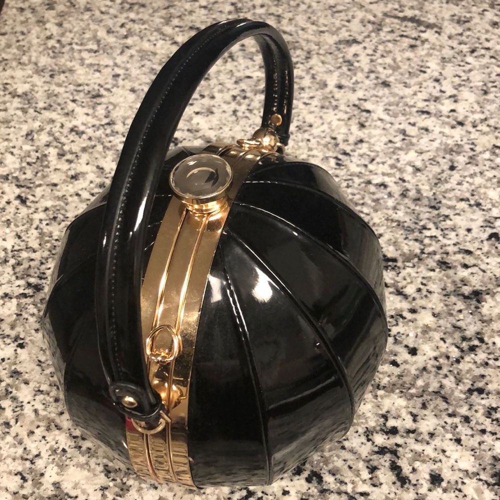 BOWLING BALL HANDBAG